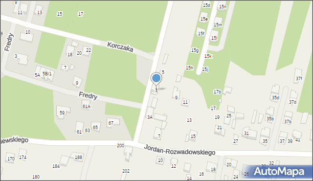 Ossów, Żytnia, 39, mapa Ossów