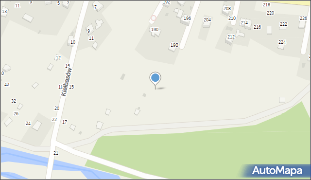 Pewel Mała, Żywiecka, 200, mapa Pewel Mała