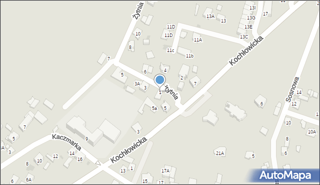 Ruda Śląska, Żytnia, 1, mapa Rudy Śląskiej