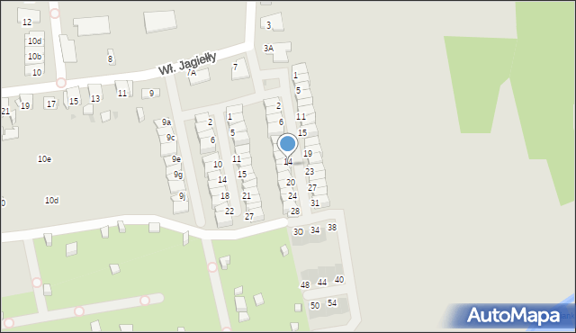 Ruda Śląska, Zygmunta I Starego, 16, mapa Rudy Śląskiej