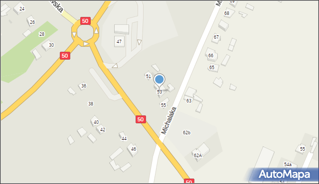 Sochaczew, Żyrardowska, 53, mapa Sochaczew