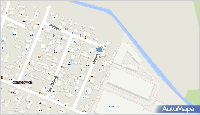 Tomaszów Mazowiecki, Żytnia, 16, mapa Tomaszów Mazowiecki