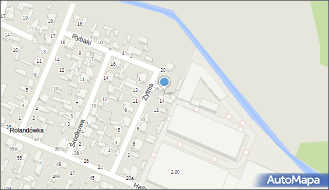 Tomaszów Mazowiecki, Żytnia, 16b, mapa Tomaszów Mazowiecki