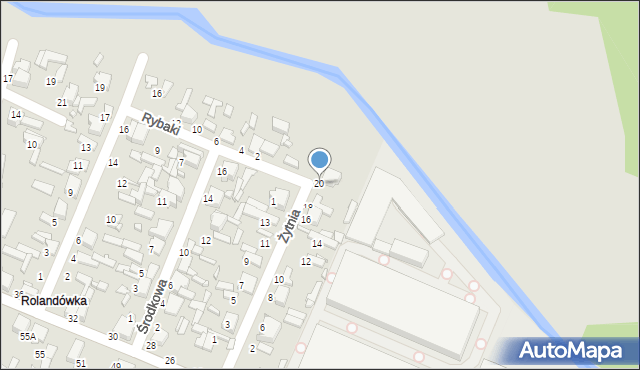 Tomaszów Mazowiecki, Żytnia, 20, mapa Tomaszów Mazowiecki