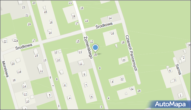 Ustronie, Żymierskiego Józefa Bronisława, 10, mapa Ustronie