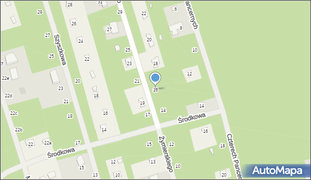 Ustronie, Żymierskiego Józefa Bronisława, 16, mapa Ustronie