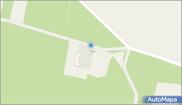Żychowo, Żychowo, 1, mapa Żychowo