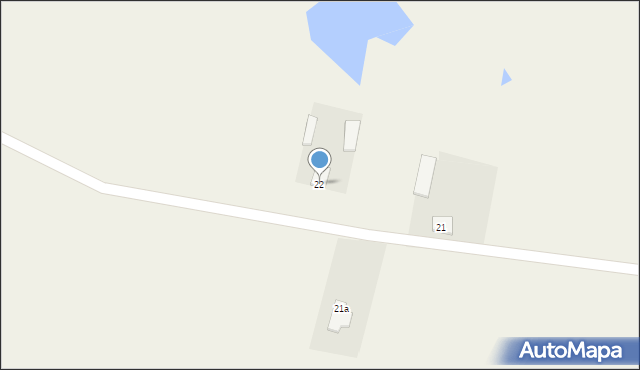 Żychowo, Żychowo, 22, mapa Żychowo