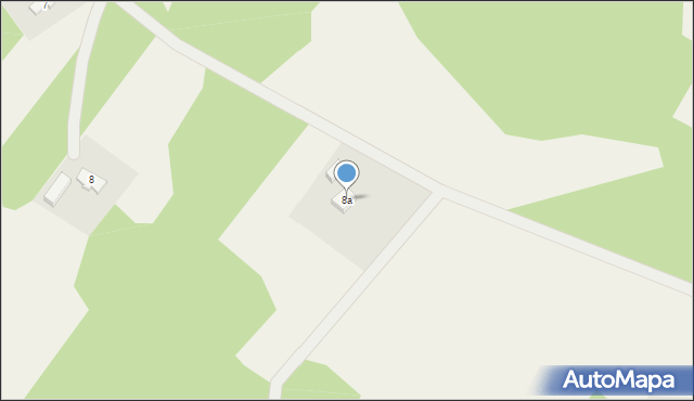 Żydowo, Żydowo, 8a, mapa Żydowo