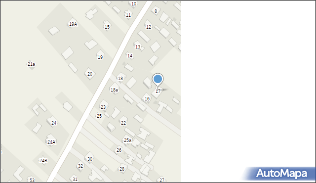 Żyraków, Żyraków, 17, mapa Żyraków