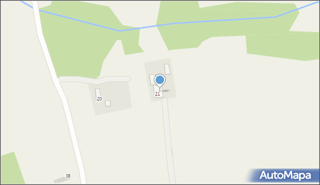 Żyrów, Żyrów, 21a, mapa Żyrów