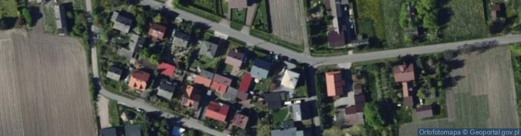 Zdjęcie satelitarne 10 Pułku Piechoty ul.