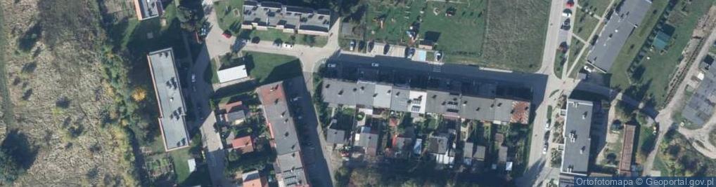 Zdjęcie satelitarne 10-lecia RKS-u ul.
