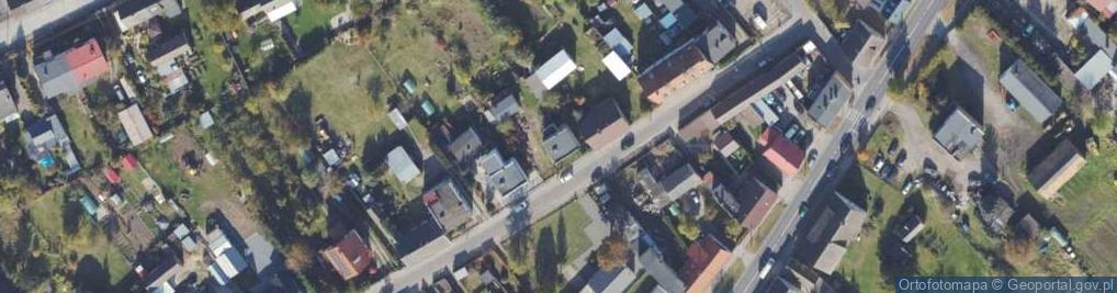 Zdjęcie satelitarne 10 Pułku Piechoty ul.