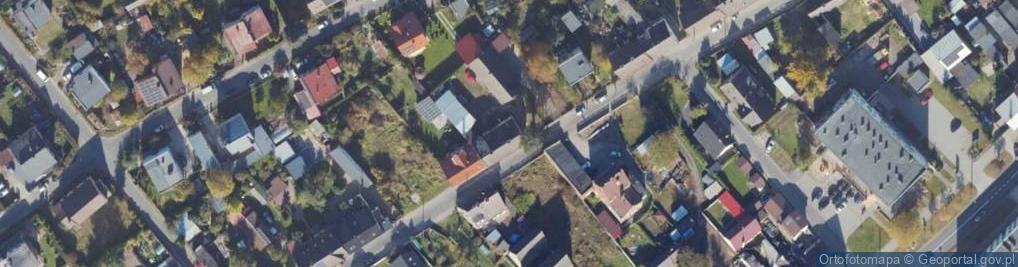 Zdjęcie satelitarne 10 Pułku Piechoty ul.