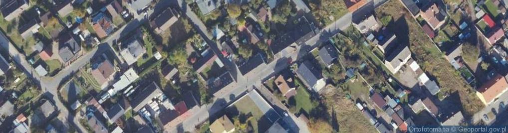 Zdjęcie satelitarne 10 Pułku Piechoty ul.