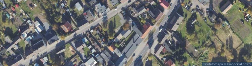 Zdjęcie satelitarne 10 Pułku Piechoty ul.
