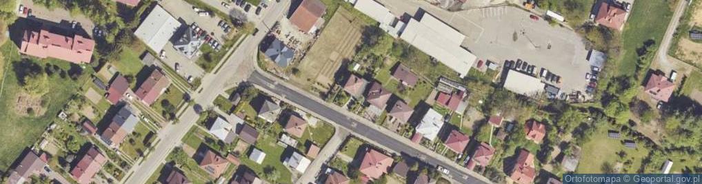 Zdjęcie satelitarne 1000-Lecia ul.