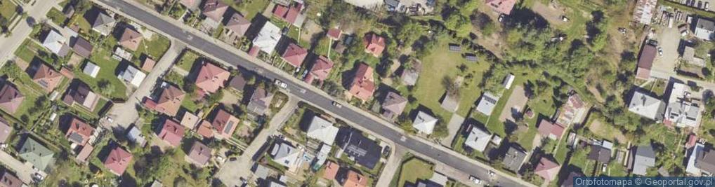 Zdjęcie satelitarne 1000-Lecia ul.