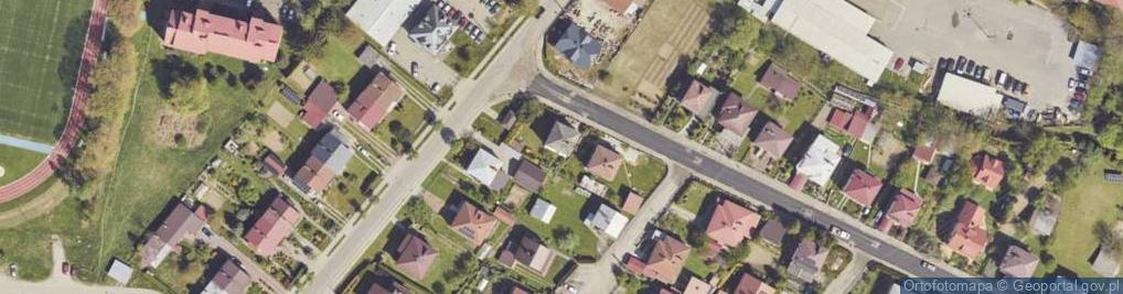 Zdjęcie satelitarne 1000-Lecia ul.
