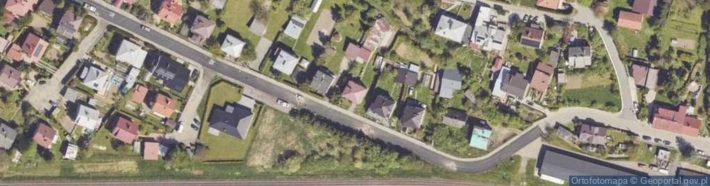 Zdjęcie satelitarne 1000-Lecia ul.