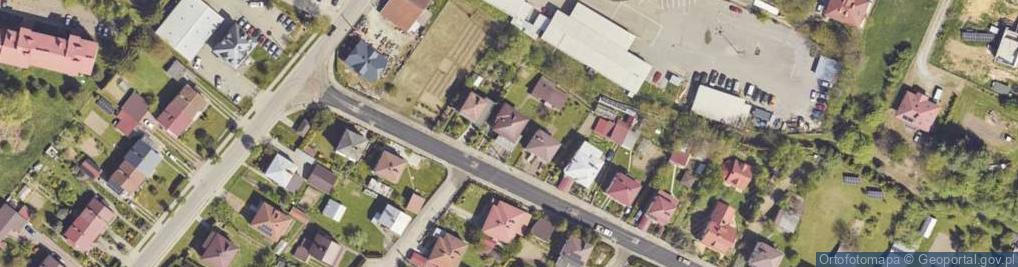 Zdjęcie satelitarne 1000-Lecia ul.