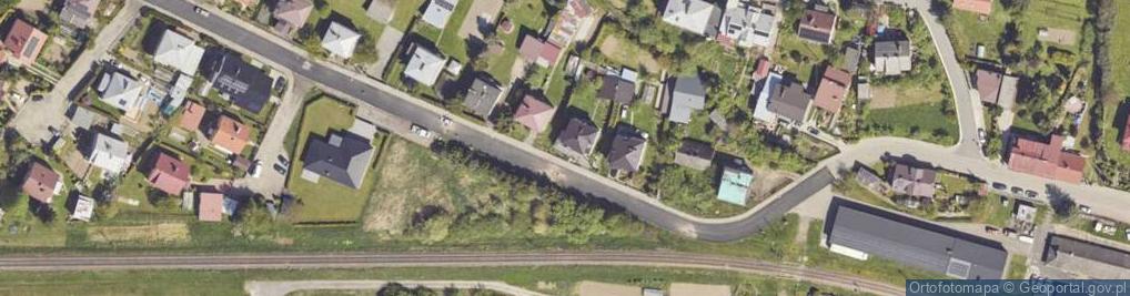 Zdjęcie satelitarne 1000-Lecia ul.