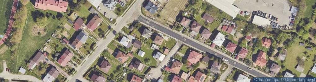 Zdjęcie satelitarne 1000-Lecia ul.