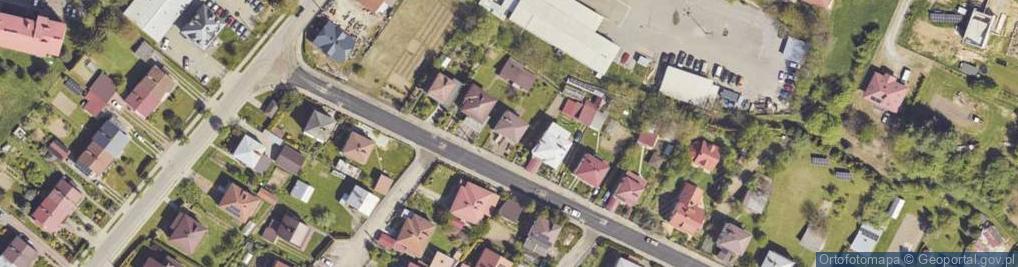 Zdjęcie satelitarne 1000-Lecia ul.