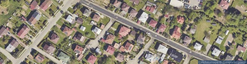Zdjęcie satelitarne 1000-Lecia ul.