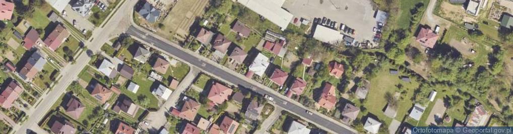 Zdjęcie satelitarne 1000-Lecia ul.