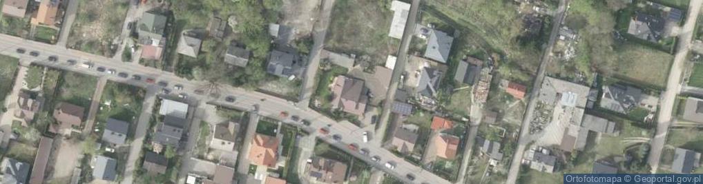 Zdjęcie satelitarne 100-lecia ul.