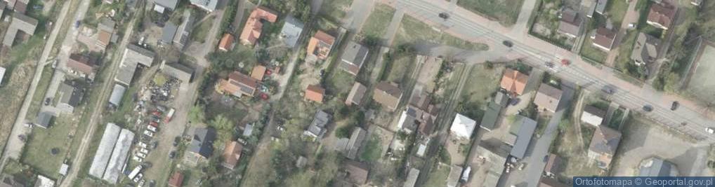 Zdjęcie satelitarne 100-lecia ul.