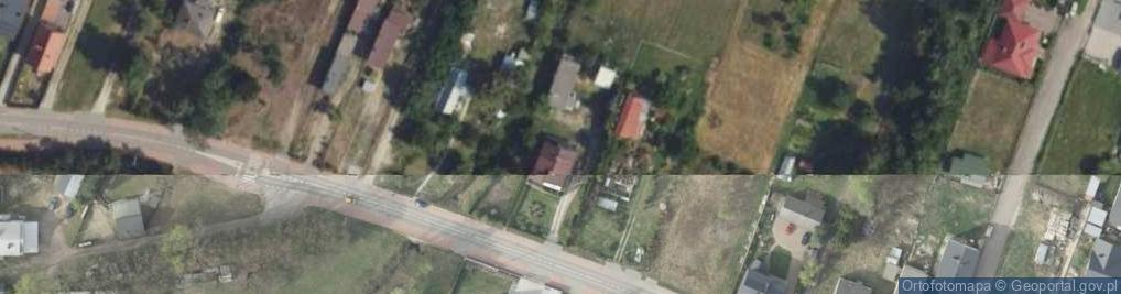 Zdjęcie satelitarne 100-lecia ul.