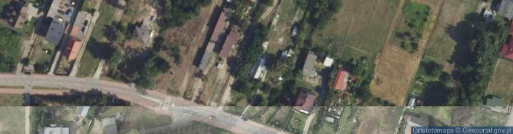 Zdjęcie satelitarne 100-lecia ul.