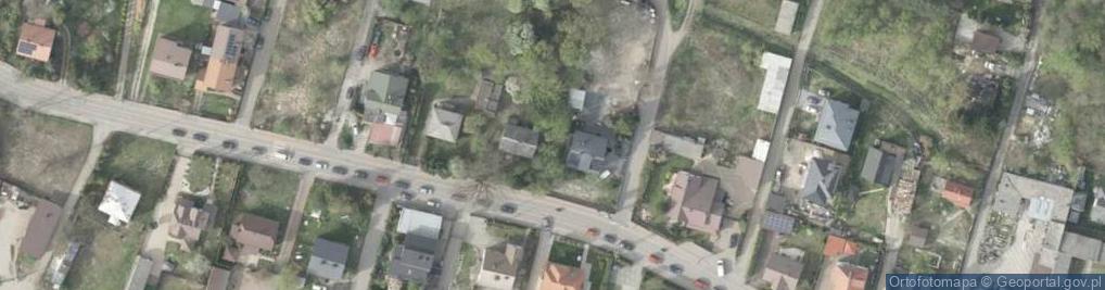 Zdjęcie satelitarne 100-lecia ul.