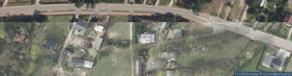 Zdjęcie satelitarne 100-lecia ul.
