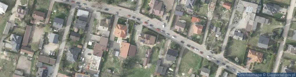 Zdjęcie satelitarne 100-lecia ul.