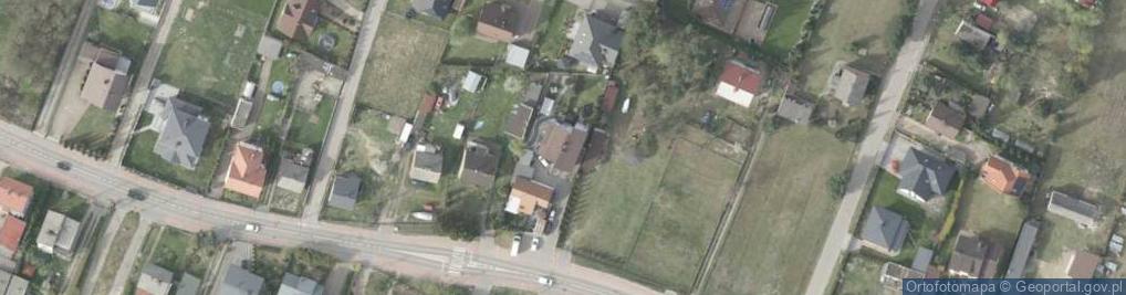 Zdjęcie satelitarne 100-lecia ul.