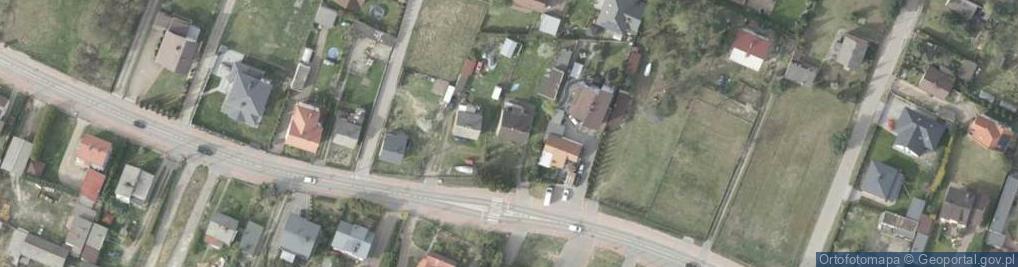 Zdjęcie satelitarne 100-lecia ul.