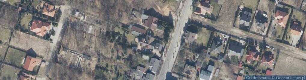 Zdjęcie satelitarne 11 Listopada ul.