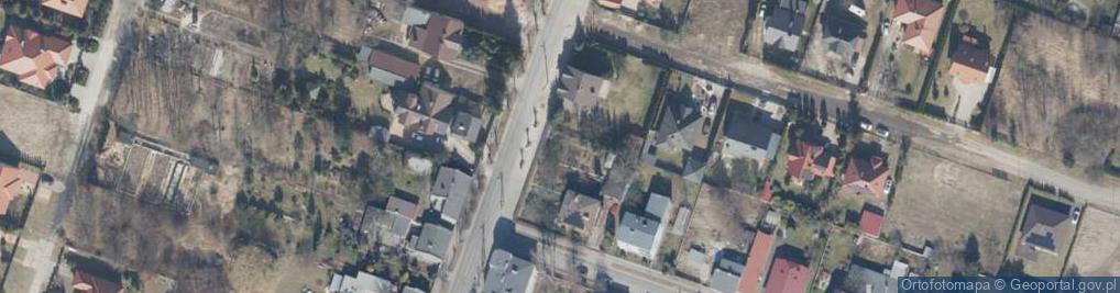 Zdjęcie satelitarne 11 Listopada ul.