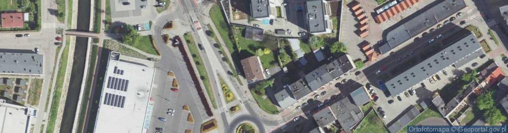 Zdjęcie satelitarne 11 Listopada ul.