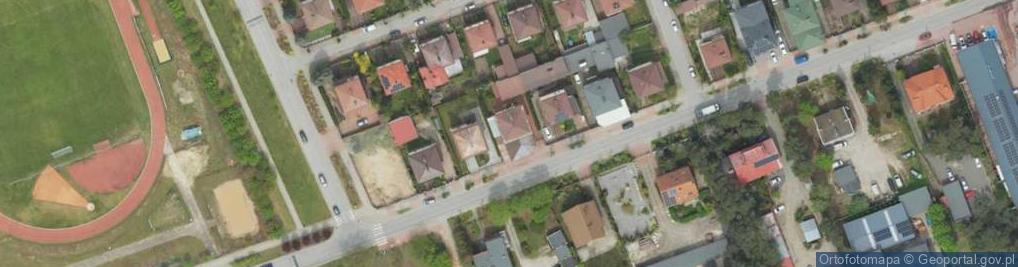 Zdjęcie satelitarne 11 Listopada ul.