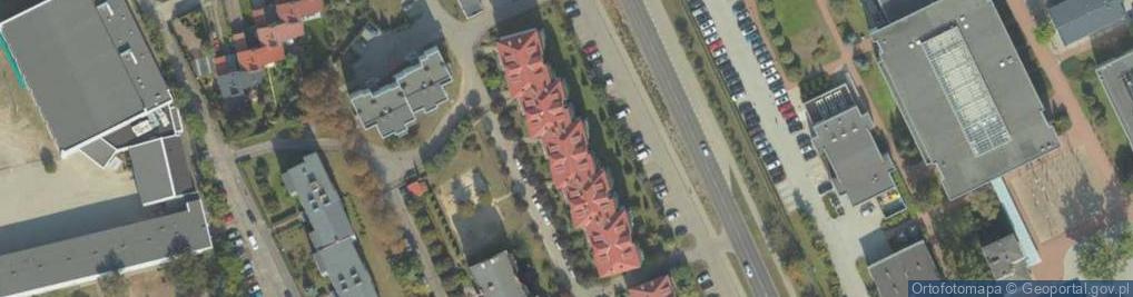 Zdjęcie satelitarne 11 Dywizjonu Artylerii Konnej ul.