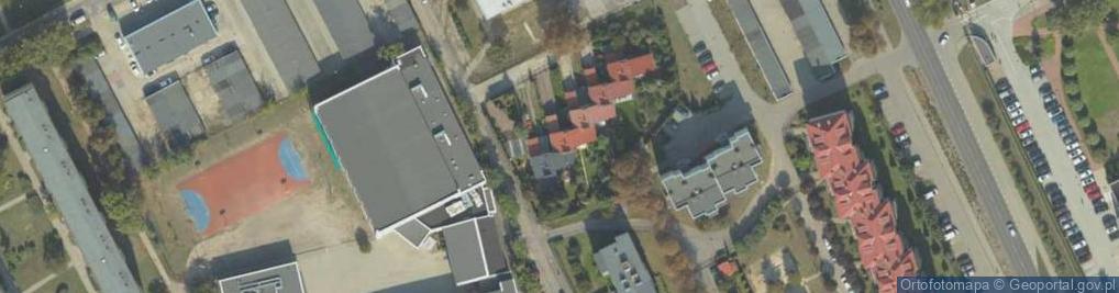 Zdjęcie satelitarne 11 Dywizjonu Artylerii Konnej ul.