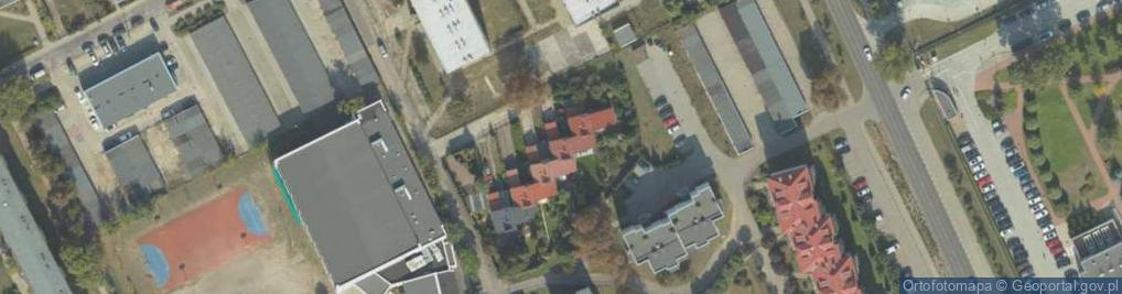 Zdjęcie satelitarne 11 Dywizjonu Artylerii Konnej ul.