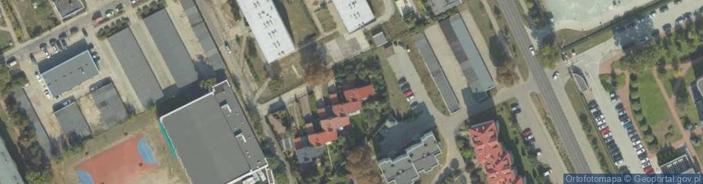 Zdjęcie satelitarne 11 Dywizjonu Artylerii Konnej ul.
