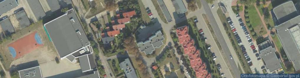 Zdjęcie satelitarne 11 Dywizjonu Artylerii Konnej ul.