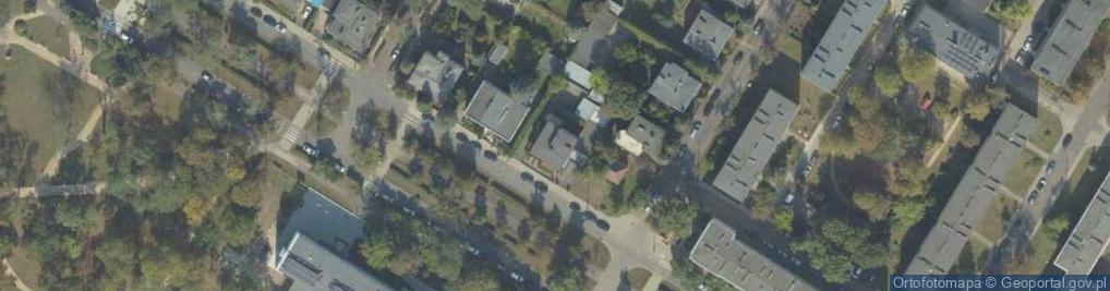 Zdjęcie satelitarne 11 Listopada ul.